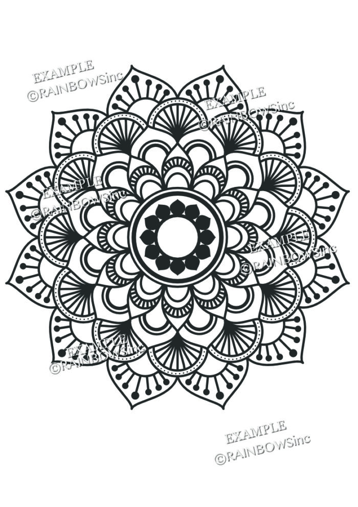 Download 12 Prachtige Mandala's - Afbeelding 2