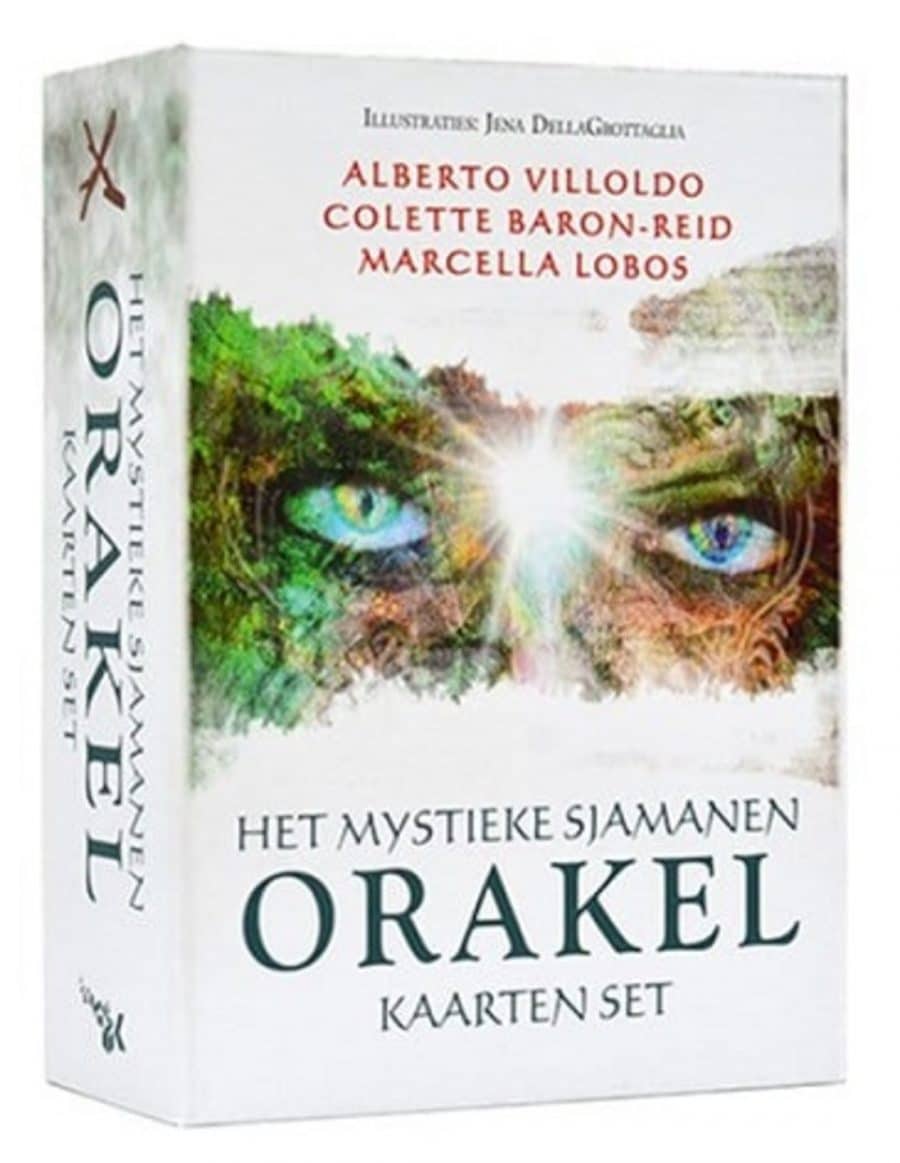 Mystieke Sjamanen Orakel - Voorkant - kaartenset - Afb. Spiru.nl Mystieke Sjamanen Orakel - kaartenset